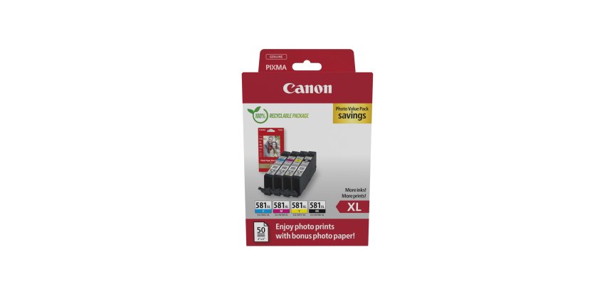 Canon 2052C006 ink cartridge 4 pc(s) Original High (XL) Yield Black, Cyan, Magenta, Yellow