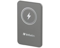 Verbatim Charge 'n' Go Polimeri di litio (LiPo) 5000 mAh Carica wireless Grigio
