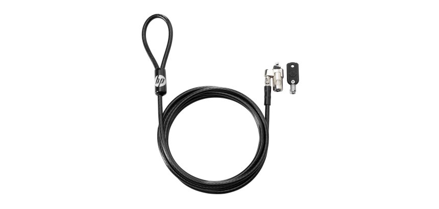 HP Kit de verrouillage de câble à clé 10 mm