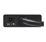 StarTech.com Hub USB 3.0 (5Gbps) portable à 3 ports avec câble intégré plus Gigabit Ethernet - Aluminium