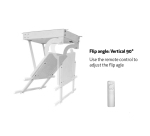 Multibrackets 9592 Supporto TV a parete 2,54 m (100") Bianco