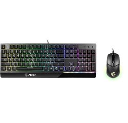 MSI VIGOR GK30 COMBO tastiera Mouse incluso Gaming USB QWERTY Italiano Nero