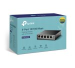 TP-Link TL-SF1005P Non-géré Fast Ethernet (10/100) Connexion Ethernet, supportant l'alimentation via ce port (PoE) Noir