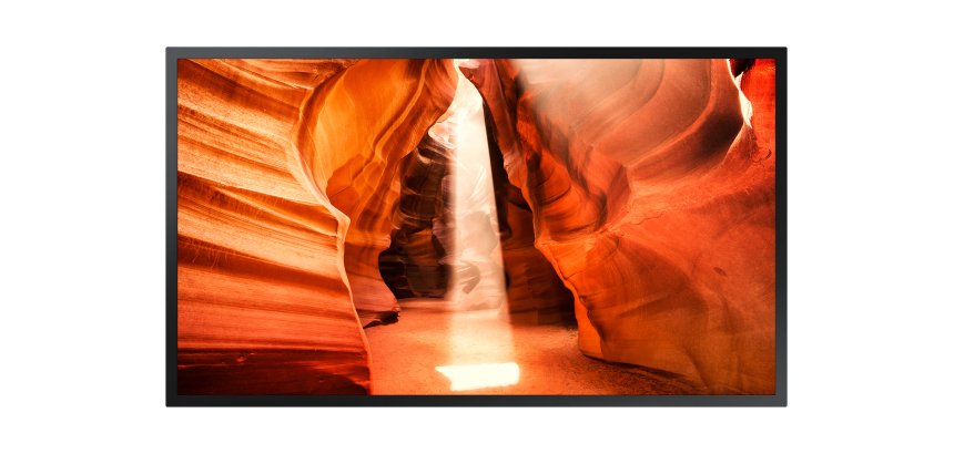 Samsung OM55N-S Écran plat de signalisation numérique 139,7 cm (55") LCD Wifi 4000 cd/m² Full HD Noir Intégré dans le processeur Tizen 5.0