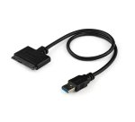 StarTech.com SATA to USB Cable, USB 5Gbps to 2.5in SATA I II III Hard Drive Adapter, External Converter for SSD or HDD Data Transfer