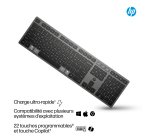 HP Clavier sans fil rechargeable multi-appareil 725