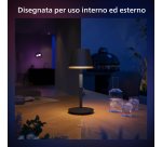 Philips Hue White and Color ambiance Lampada da tavolo portatile Hue Go