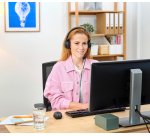 Trust HS-201 Auriculares Alámbrico Diadema Oficina/Centro de llamadas USB tipo A Negro