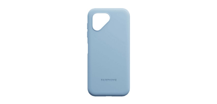 Fairphone F5CASE-1BL-WW1 coque de protection pour téléphones portables 16,4 cm (6.46") Housse Bleu clair