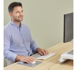 Fellowes 100142571 repose-poignet Silicone Gris