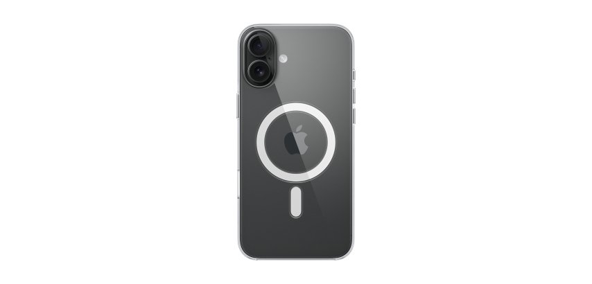 Apple Coque transparente avec MagSafe pour iPhone 16 Plus