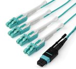 StarTech.com MPO8LCPL3M Cable de fibra óptica e InfiniBand 3 m MPO/MTP 8x LC Color aguamarina