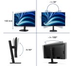 Philips 27B2N3500J/00 écran plat de PC 68,6 cm (27") 2560 x 1440 pixels 2K LCD Noir