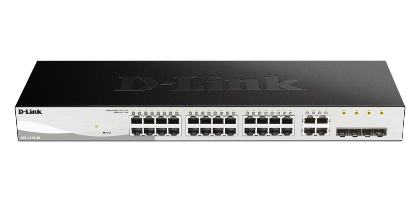 D-Link DGS-1210-28 Géré L2/L2+ 1U Noir