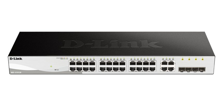 D-Link DGS-1210-28 Géré L2/L2+ 1U Noir