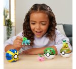 MEGA Pokémon Grass-Type Trainer Team Building Toy Kit, 4 Action Figures (118 Pieces) for Kids
