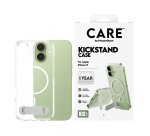 PanzerGlass CARE™ by ® Kickstand Case Transparent w. MagSafe iPhone 17 protective phone case Cover