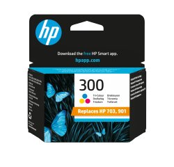 HP Cartuccia originale inchiostro tricromia 300