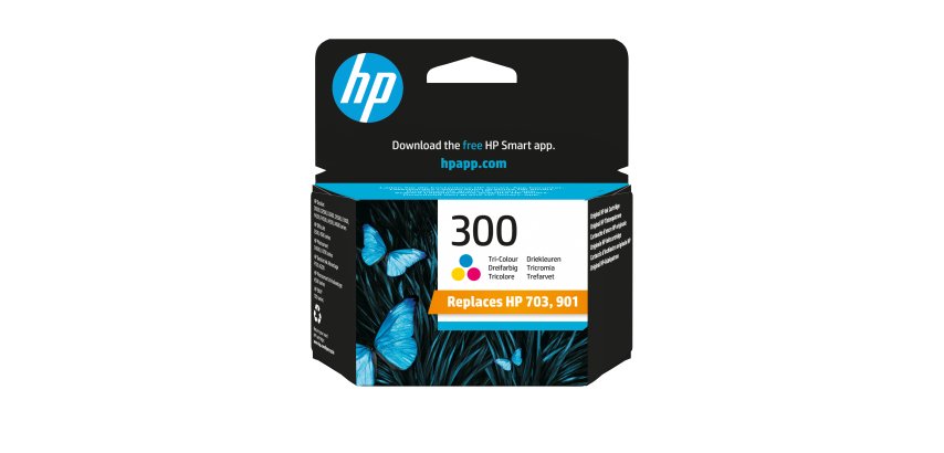 HP Cartuccia originale inchiostro tricromia 300