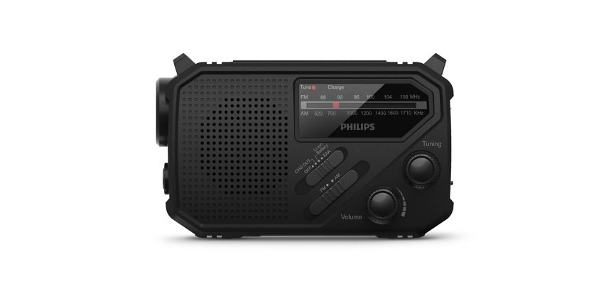 Philips TAR1609/00 Radio portable Analogique et numérique Noir