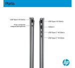 HP E0AS5EA laptop Copilot+ PC AMD Ryzen AI 7 350 40,6 cm (16") Écran tactile 2K 24 Go LPDDR5x-SDRAM 512 Go SSD Wi-Fi 7 (802.11be) Windows 11 Home Argent