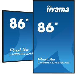iiyama ProLite To Be Updated Monitor PC 2,17 m (85.6") 3840 x 2160 Pixel 4K Ultra HD LED Nero