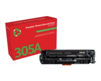Toner rigenerato EverydayTM di Xerox Nero compatibile con HP 305A (CE410A), Capacità standard