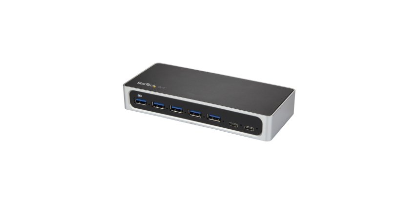 StarTech.com Hub USB-C à 7 ports avec alimentation externe - USB Type-C vers 5x USB A et 2x USB-C - USB 3.0 - 5Gbps