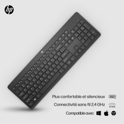 Clavier sans fil universel silencieux HP 230