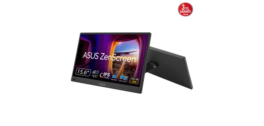 ASUS ZenScreen MB169CK écran plat de PC 39,6 cm (15.6") 1920 x 1080 pixels Full HD LCD Noir