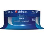 Verbatim DataLife - BD-R x 25 - 25 GB - storage media