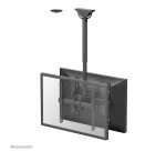 Neomounts NM-C440DBLACK Support de plafond pour double écran 32-60" - h56-91 cm
