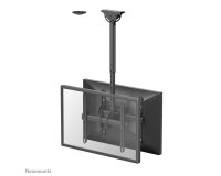Neomounts NM-C440DBLACK Soporte de techo para doble monitor/TV 32-60" - alt. 56-91 cm