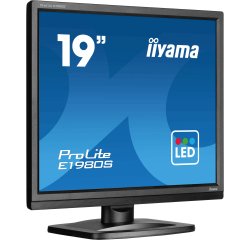 iiyama ProLite E1980S-B1 écran plat de PC 48,3 cm (19") 1280 x 1024 pixels VGA LED Noir