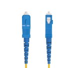 StarTech.com Câble Fibre Optique de 3m Simplex Monomode LC à SC (UPC) OS2, 9/125µm, 40G/100G, Cordon Fibre Optique, Insensible à la Courbure, Faible Perte d'Insertion, Cordon Patch Fibre LSZH