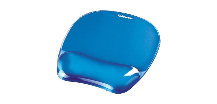 Fellowes 9114120 tapis de souris Bleu