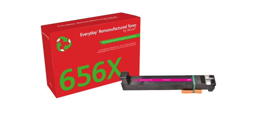 Toner remanufacturé Magenta Everyday™ de Xerox compatible avec HP 656X (CF463X), Grande capacité