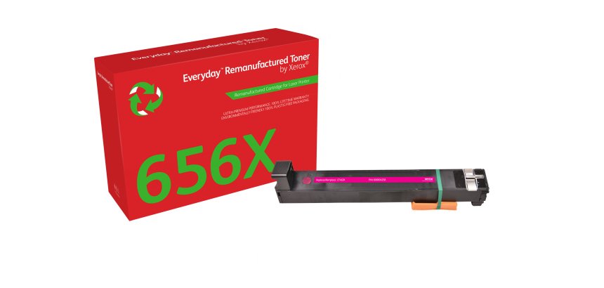 Toner remanufacturé Magenta Everyday™ de Xerox compatible avec HP 656X (CF463X), Grande capacité