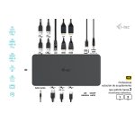 i-tec USB 3.0 / USB-C / Thunderbolt 3 Professional Dual 4K Display Docking Station Generation 2 + Power Delivery 100W