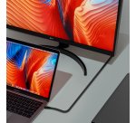 AISENS Cable USB 3.2 Gen2x2 20Gbps 8k@30Hz 5A 100W E-Marker, Tipo USB-C/M-USB-C/M, Negro, 1.0m