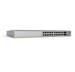 Allied Telesis AT-GS980MX/28PSM-50 commutateur réseau Géré L3 Gigabit Ethernet (10/100/1000) Connexion Ethernet, supportant l'alimentation via ce port (PoE) 1U Gris