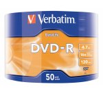 Verbatim 43791 DVD en blanco 4,7 GB DVD-R 50 pieza(s)