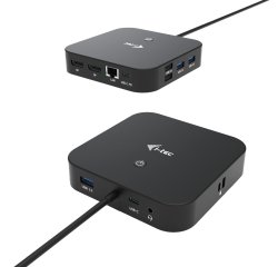 i-tec USB-C Dual Display Docking Station with Power Delivery 100 W