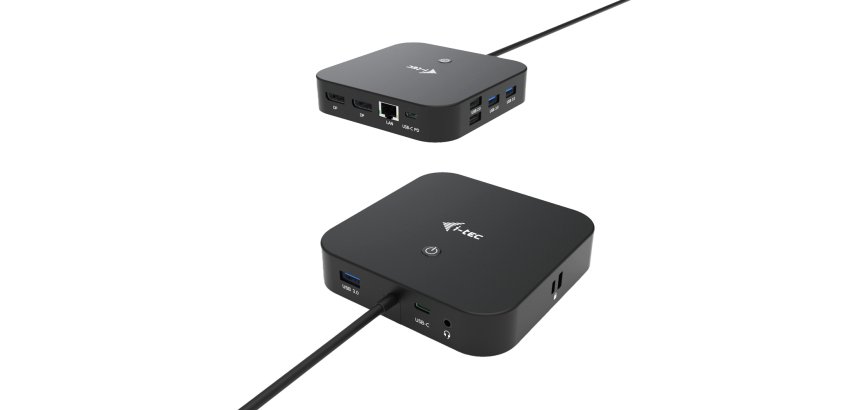 i-tec USB-C Dual Display Docking Station with Power Delivery 100 W
