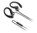 Philips TAA1105BK/00 Cuffie con Filo per Fitness e Sport, Microfono, IPX2 Resistenti al Sudore, Supporti per l'orecchio Flessibili, Vestibilità Sicura, Pulsanti Integrati, Auricolari con Filo, Nero