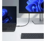 StarTech.com Cable USB4 3m - Cable USB-C Certificado USB-IF - 20Gbps - PD 240W EPR - 4K120 - DP 2.1 - Cable USB Tipo C - Recubrimiento de TPE - Negro
