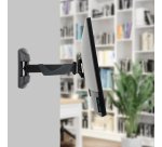 Lindy 40713 support d'écran plat pour bureau 66 cm (26") Mur Noir