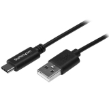 StarTech.com Câble de Charge USB-A vers USB-C de 4m, Charge et Synchronisation, 3A, USB 2.0, Certifié USB-IF - Cordon de Charge USB