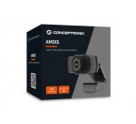 Conceptronic AMDIS01B cámara web 2 MP 1920 x 1080 Pixeles USB 2.0 Negro