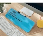 Cosy Bloc-notes en verre, 150x60x380 mm, bleu, 52690061